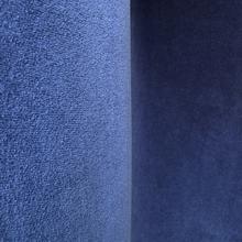VELOURS BOUCLETTE RASÉE / COLORIS BLEU MARINE / Laize=160cm / L=100cm / Soit 1,60m2