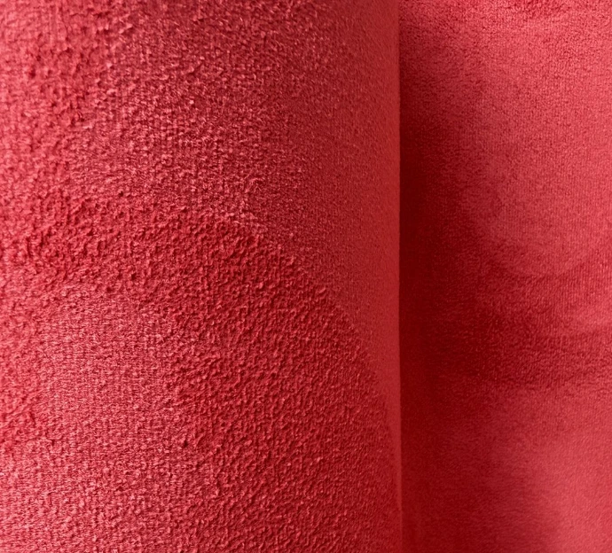 ALCANTARA GARNISSAGE ROUGE